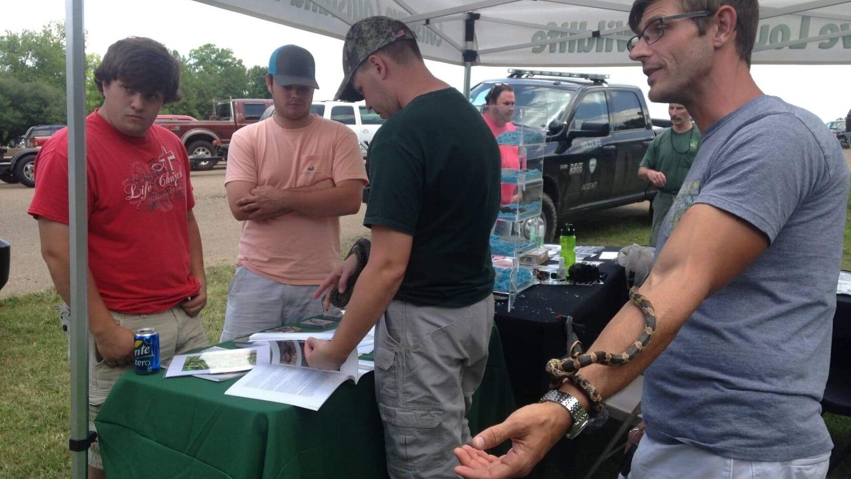 A north Louisiana town's snake rodeo would go extinct under a new state rule